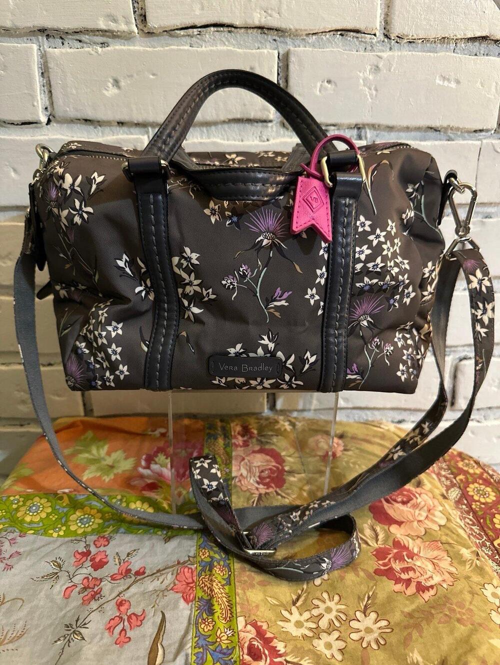Vera Bradley Midtown Satchel Dandelion Wishes